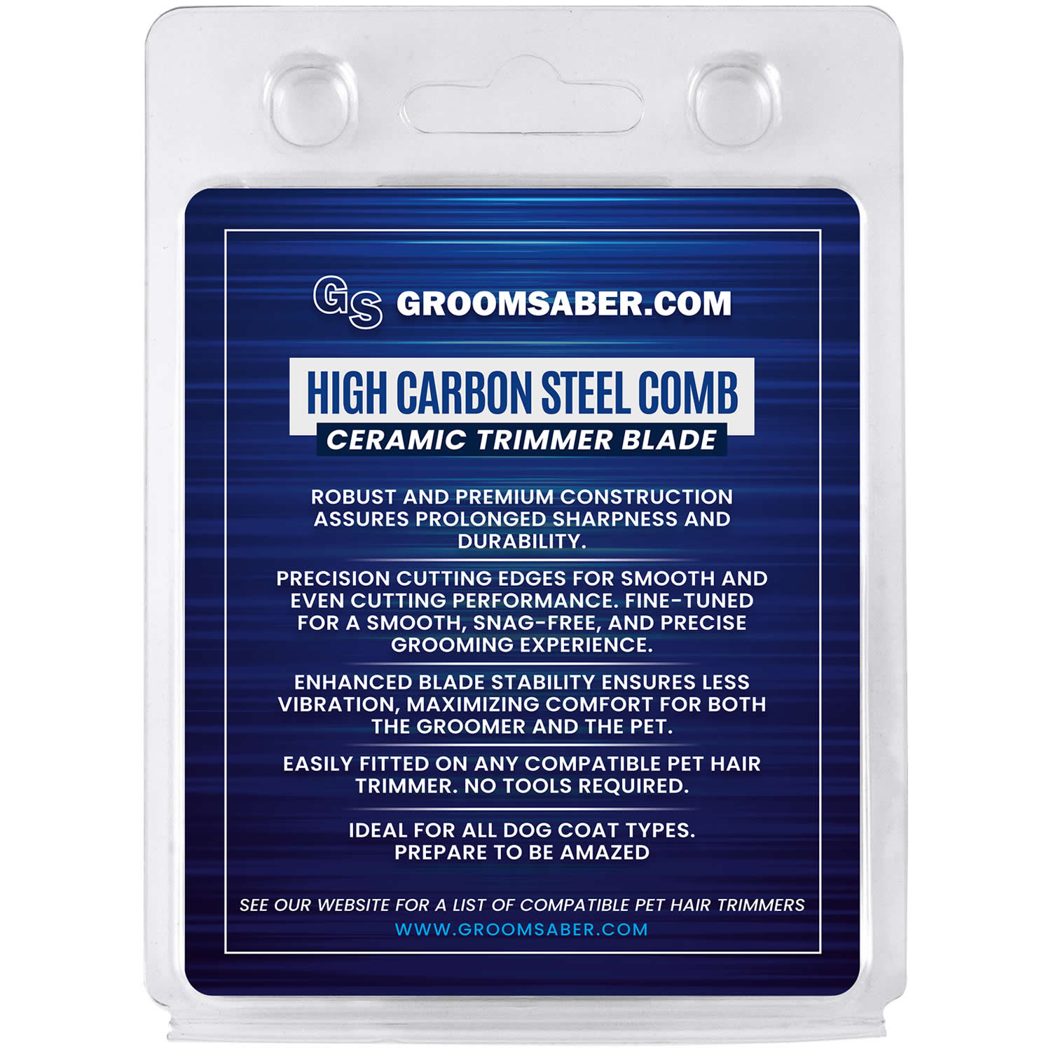 Groomsaber PRO 4 in 1 Dog Trimmer Blade (1 mm - 1.9 mm)